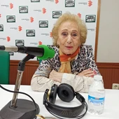 Bienvenida Pérez, durante la entrevista en Onda Cero Ciudad Real Bienvenida Pérez, durante la entrevista en Onda Cero Ciudad Real