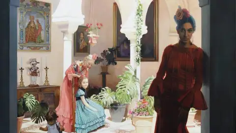 Cartel de las Fiestas de Primavera Sevilla 2020 OBRA DEL PINTOR FERNANDO VAQUERO