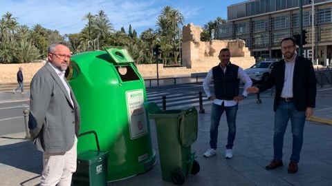 Presentaci&oacute;n de los contenedores de vidrio.