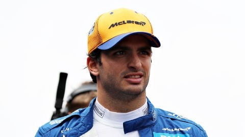Carlos Sainz en el Gran Premio de M&eacute;xico