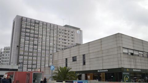 Vista general del Hospital universitario de La Paz en Madrid