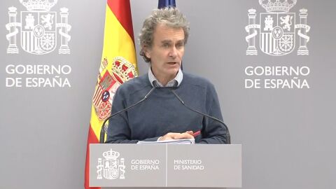 El director del Centro de Coordinaci&oacute;n de Alertas y Emergencias Sanitarias, Fernando Sim&oacute;n 