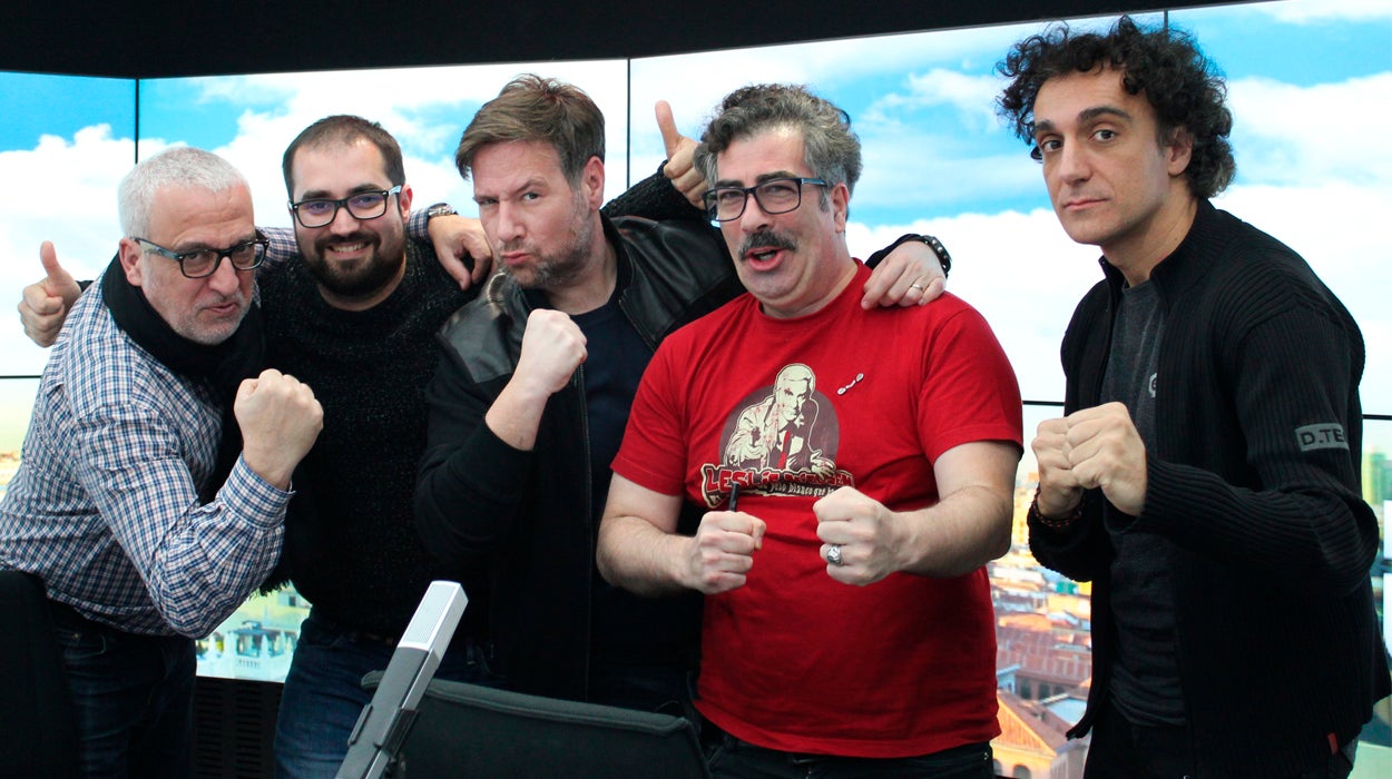 Guerra de improvisación entre humoristas: Leo Harlem y Carlos Latre vs Agustín Jiménez y Jesús Manzano Guerra de improvisación entre humoristas: Leo Harlem y Carlos Latre vs Agustín Jiménez y Jesús Manzano