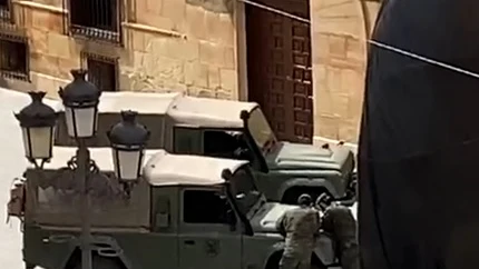 Soldados del Ejército en Elche. Soldados del Ejército en Elche.