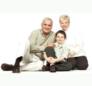 abuelos con niño abuelos con niño