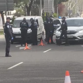 La mujer ha sido multada por la Policía Local La mujer ha sido multada por la Policía Local