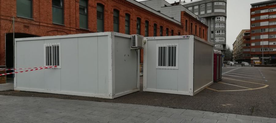 La Junta coloca dos casetas para triaje en La Puebla La Junta coloca dos casetas para triaje en La Puebla