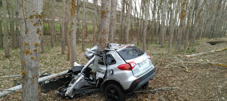 Fallece el conductor de un vehículo en un accidente ocurrido en el término de Guardo Fallece el conductor de un vehículo en un accidente ocurrido en el término de Guardo