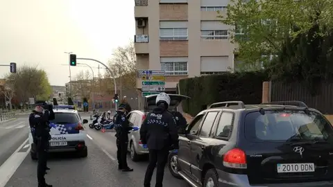 La Policía Local de Ciudad Real realiza controles de movilidad a diario La Policía Local de Ciudad Real realiza controles de movilidad a diario