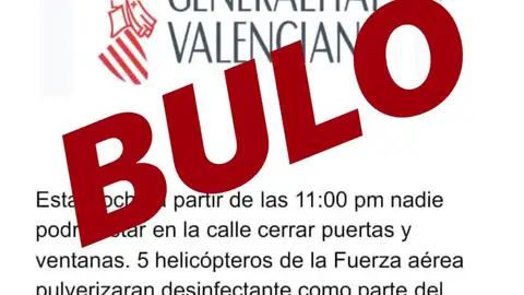 Los bulos que circulan por RRSS del coronavirus. BULOS