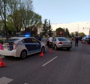 Un control de movilidad que llevó a cabo la Policía Local de Ciudad Real durante el estado de alarma Un control de movilidad que llevó a cabo la Policía Local de Ciudad Real durante el estado de alarma