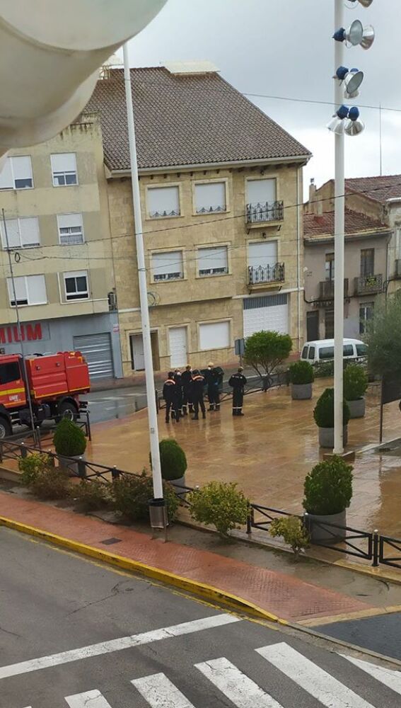 Efectivos de la UME en Novelda.
