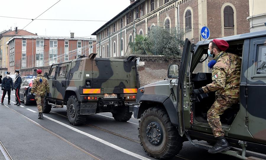 Protección Civil afirma que el confinamiento en Italia durará al menos hasta el 16 de mayo Protección Civil afirma que el confinamiento en Italia durará al menos hasta el 16 de mayo