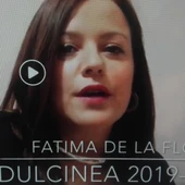 Fátima de la Flor durante su intervención en el vídeo Fátima de la Flor durante su intervención en el vídeo