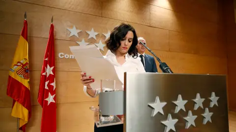 La presidenta de la Comunidad de Madrid, Isabel Díaz Ayuso La presidenta de la Comunidad de Madrid, Isabel Díaz Ayuso