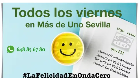 La felicidad en Más de Uno Sevilla La felicidad en Más de Uno Sevilla