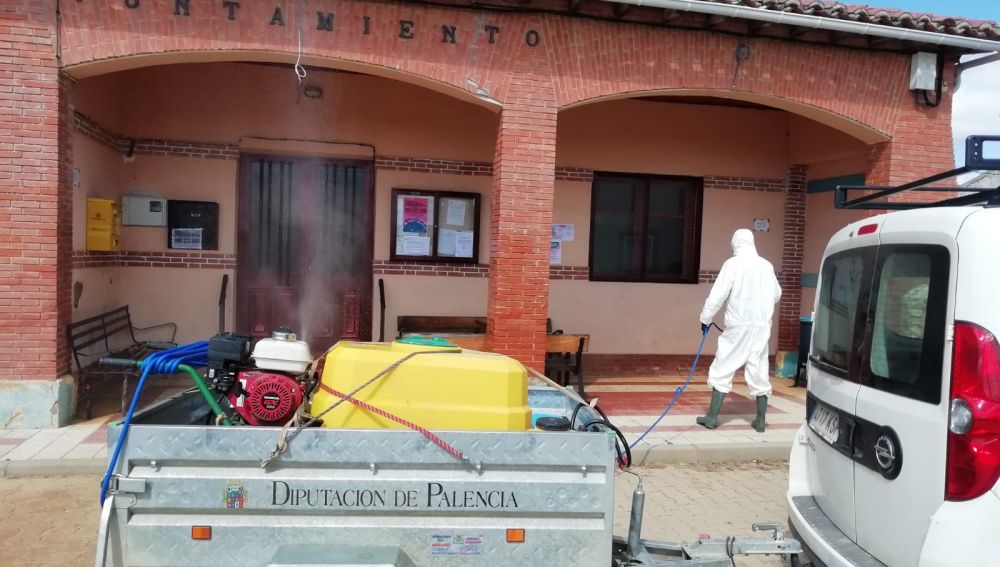La Diputación activa los trabajos de desinfección en Residencias de Mayores de la provincia y pequeños municipios