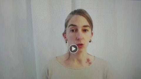 Mariana Boadella, en el v&iacute;deo que se puede ver en las redes sociales