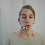 Mariana Boadella, en el vídeo que se puede ver en las redes sociales Mariana Boadella, en el vídeo que se puede ver en las redes sociales