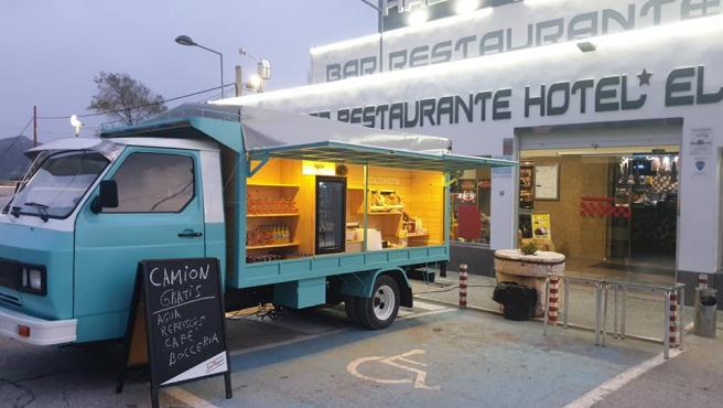 Un restaurante de la A-92 ofrece café y dulces gratis a los transportistas Un restaurante de la A-92 ofrece café y dulces gratis a los transportistas