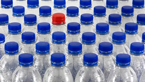 Botellas de plástico Botellas de plástico