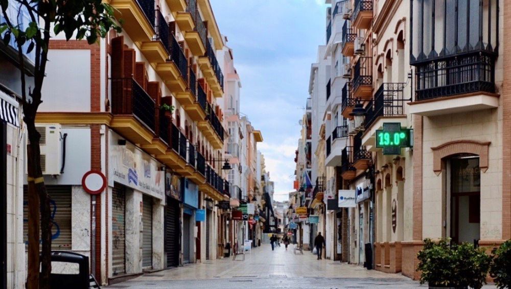 Calles del centro de Huelva