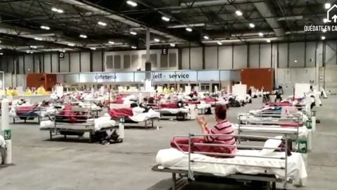 Aplauso a sanitarios de Ifema