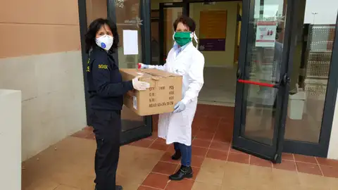 entrega material contra coronavirus entrega material contra coronavirus