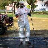 Controles de desinfección en Jerez