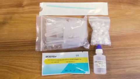 Test r&aacute;pido para la detecci&oacute;n del coronavirus