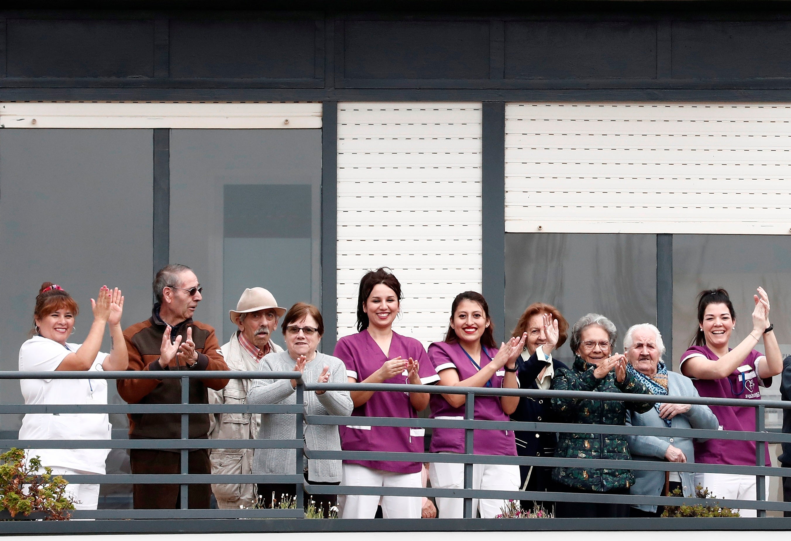 Los mayores de la Residencia San Jerónimo de Estella están “tranquilos y seguros” Los mayores de la Residencia San Jerónimo de Estella están “tranquilos y seguros”
