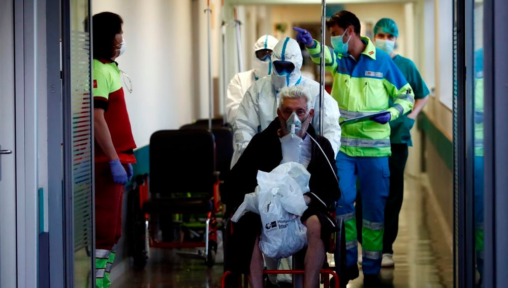 Los servicios de urgencias en el hospital Infanta Leonor, en Madrid