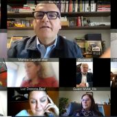 Manuel Baltar, en videoconferencia