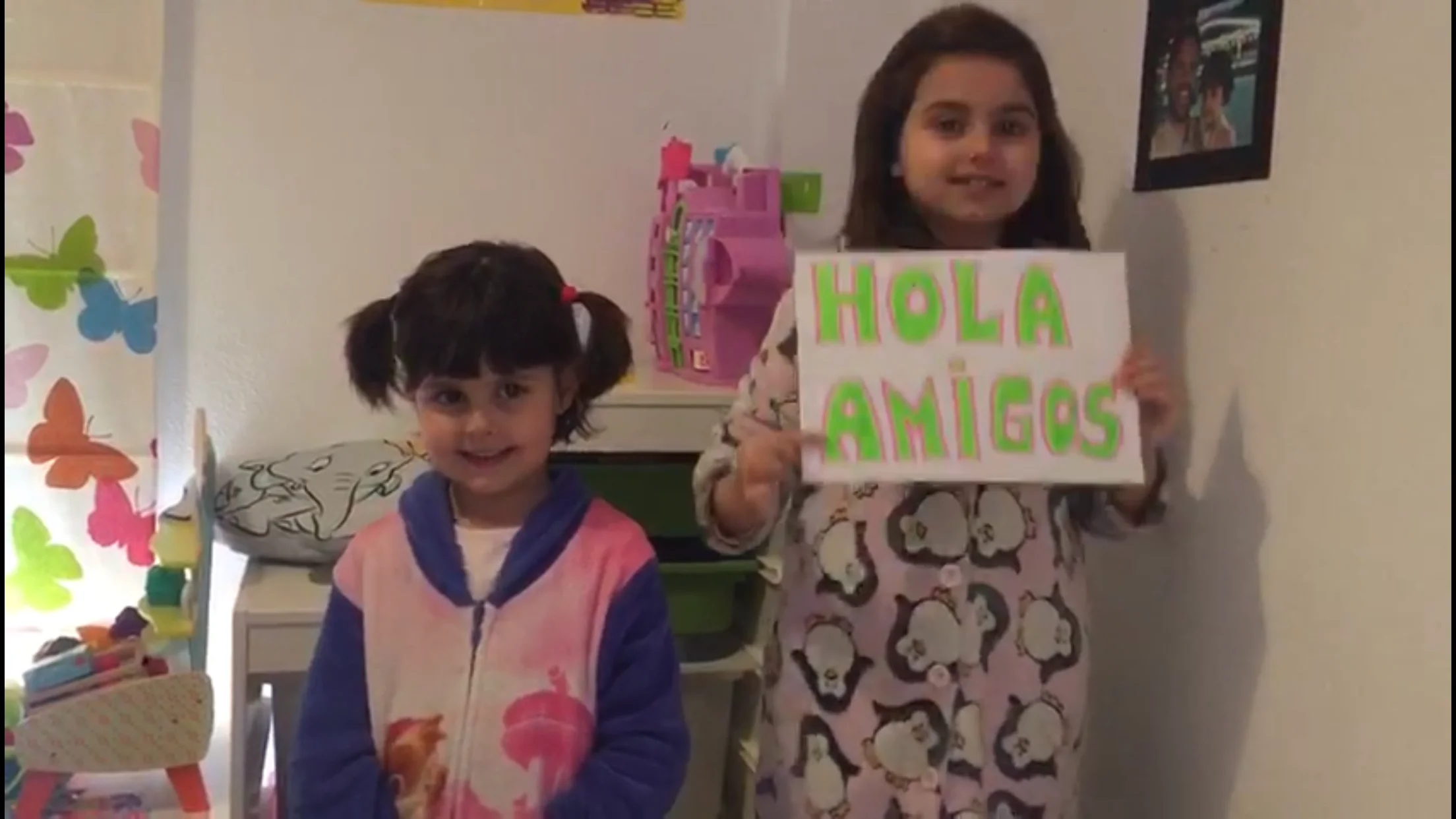 Las hermanas Fabiola y Martina lanzan un mensaje de &aacute;nimo a todos en estos momentos dif&iacute;ciles por el coronavirus.