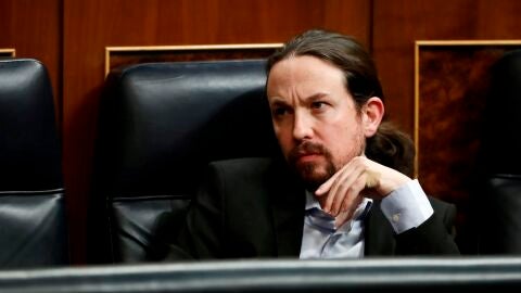 El vicepresidente de Derechos Sociales del Gobierno y l&iacute;der de Podemos, Pablo Iglesias