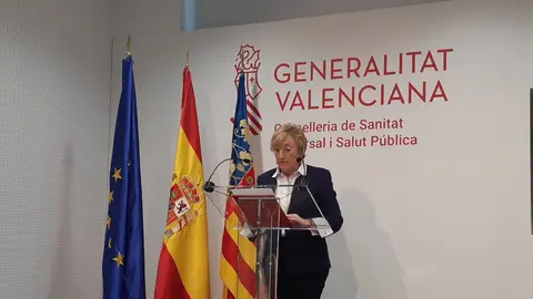 Ana Barceló, consellera de Sanidad. Ana Barceló, consellera de Sanidad.