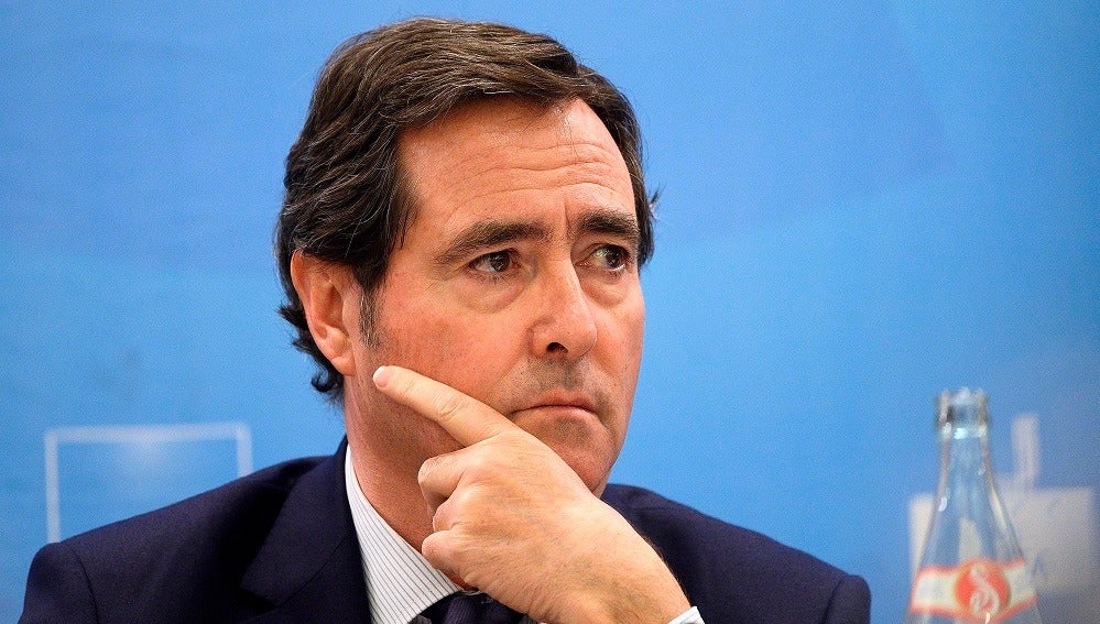 Antonio Garamendi: "La clave para salvar al país y estar en orden se llama ERTE" Antonio Garamendi: "La clave para salvar al país y estar en orden se llama ERTE"