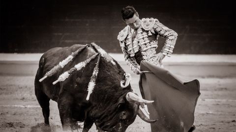 El torero Diego Urdiales en una faena