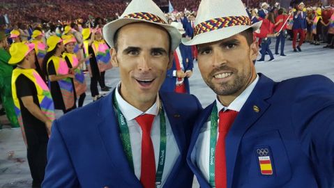 Pablo Herrera en la presentaci&oacute;n de los JJOO de Rio 2016