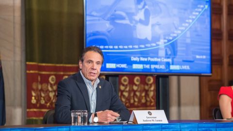 El gobernador de Nueva York, Andrew Cuomo