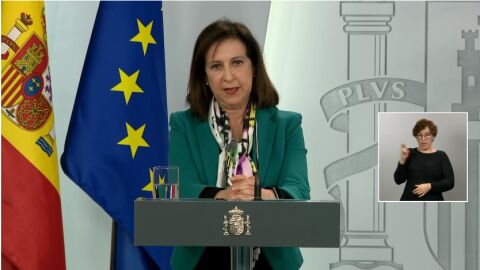La ministra de Defensa, Margarita Robles