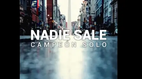 "Nadie sale campeón solo": el vídeo de la AFA contra el coronavirus "Nadie sale campeón solo": el vídeo de la AFA contra el coronavirus