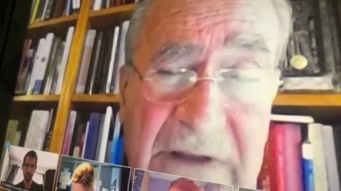 El alcalde de M&aacute;laga, atiende a los medios en plena crisis del Coronavirus