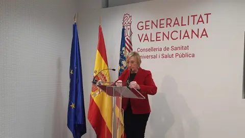 Ana Barceló, consellera de Sanidad. Ana Barceló, consellera de Sanidad.