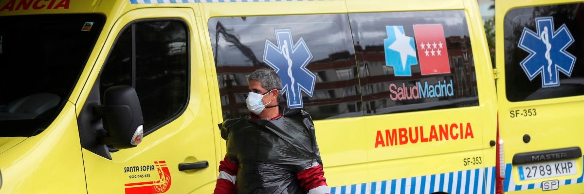 Los servicios de urgencias a las puertas del Hospital General Universitario Gregorio Marañón en Madrid Los servicios de urgencias a las puertas del Hospital General Universitario Gregorio Marañón en Madrid