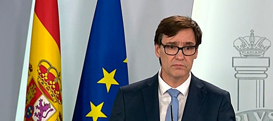 El ministro de Sanidad, Salvador Illa El ministro de Sanidad, Salvador Illa