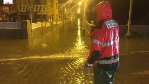 Trabajo del Consorcio Provincial de Bomberos. 