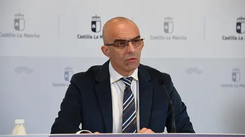 Juan Camacho durante la rueda de prensa en la que ha ofrecido los datos Juan Camacho durante la rueda de prensa en la que ha ofrecido los datos