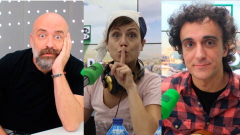 Goyo Jim&eacute;nez, Sara Escudero y Agust&iacute;n Jim&eacute;nez