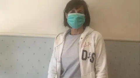 Loli Serna ha vivido con su hijo, de 21 años, las tres últimas semanas en las que ha estado afectado por el coronavirus. Loli Serna ha vivido con su hijo, de 21 años, las tres últimas semanas en las que ha estado afectado por el coronavirus.